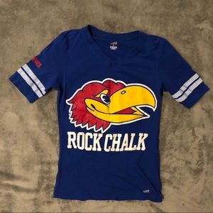 Soffe Tops - Kansas KU Jayhawks T-Shirt Soffe Tops - Kansas KU Jayhawks T-Shirt